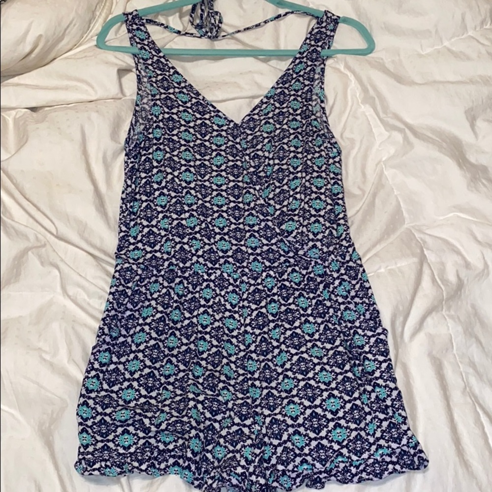 Patterned Romper
